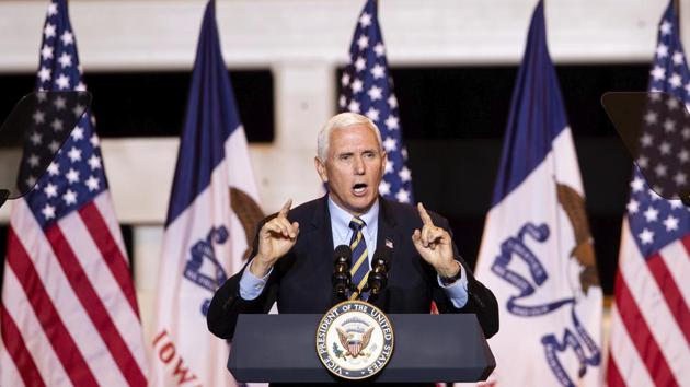 United States Vice President Mike Pence. (AP Photo) United States Vice President Mike Pence. (AP Photo)