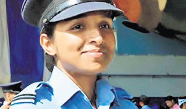 Singh at the combined graduation parade ceremony at the IAF Academy, Dundigal, on the outskirts of Hyderabad, in 2017.(ANI)