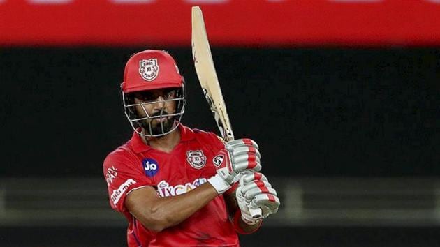 Kings XI Punjab skipper KL Rahul plays a shot during IPL 2020 cricket match against Royal Challengers Bangalore. (PTI) Kings XI Punjab skipper KL Rahul plays a shot during IPL 2020 cricket match against Royal Challengers Bangalore. (PTI)