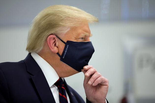 US President Donald Trump was tested positive for Covid-19 on Friday(REUTERS) US President Donald Trump was tested positive for Covid-19 on Friday(REUTERS)