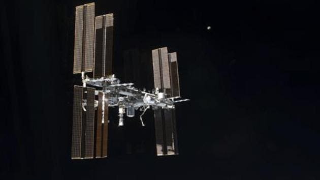 International Space Station.(AP)