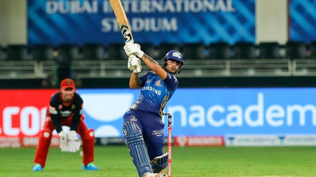 Ishan Kishant plays a shot. (IPL/Twitter) Ishan Kishant plays a shot. (IPL/Twitter)