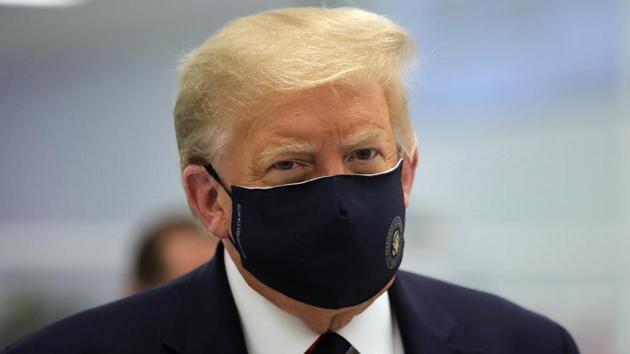 US President Donald Trump will remain in Walter Reed National Military Medical Center for treatment of his coronavirus.(REUTERS) US President Donald Trump will remain in Walter Reed National Military Medical Center for treatment of his coronavirus.(REUTERS)