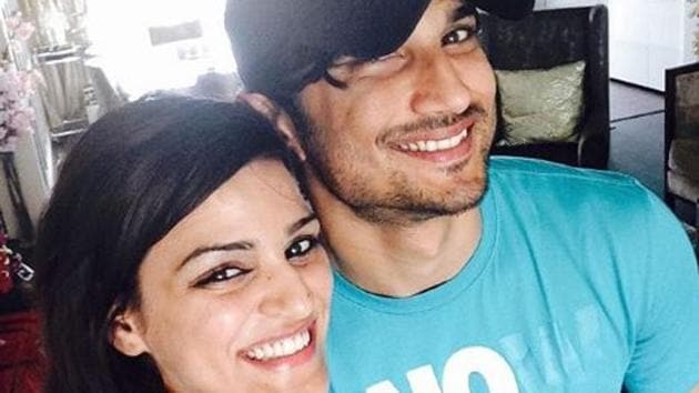 Sushant Singh Rajput poses with his sister Shweta Singh Kirti.