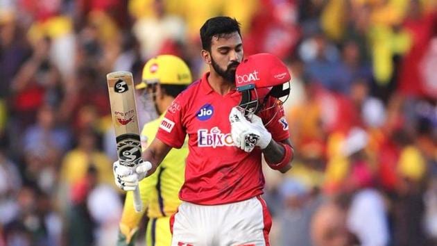 KL Rahul and MS Dhoni. (KXIP/Twitter) KL Rahul and MS Dhoni. (KXIP/Twitter)