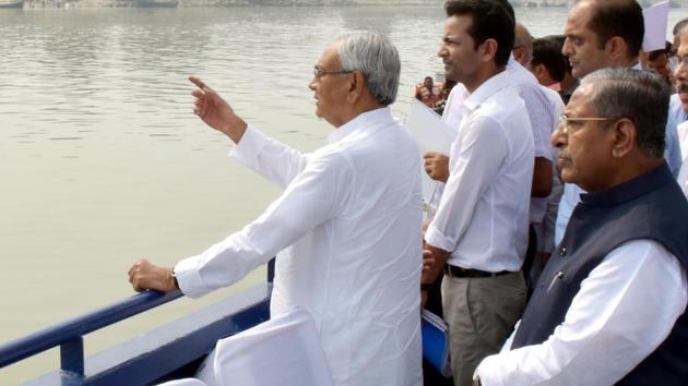 BJP’s Nand Kishore Yadav is one of the five ministers in Nitish Kumar’s cabinet, who had a narrow escape in the last assembly elections. (HT Photo) BJP’s Nand Kishore Yadav is one of the five ministers in Nitish Kumar’s cabinet, who had a narrow escape in the last assembly elections. (HT Photo)