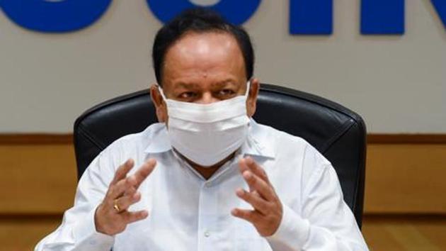 Union health minister Dr. Harsh Vardhan will share India’s Covid-19 plan on Sunday. (PTI File Photo) Union health minister Dr. Harsh Vardhan will share India’s Covid-19 plan on Sunday. (PTI File Photo)