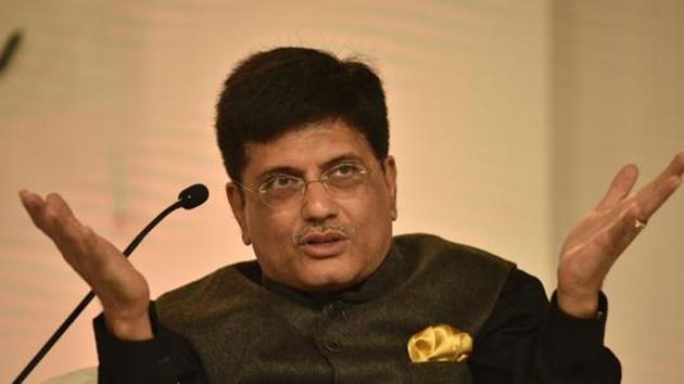 File photo: Union minister Piyush Goyal. (RAJ K RAJ/HT PHOTO) File photo: Union minister Piyush Goyal. (RAJ K RAJ/HT PHOTO)