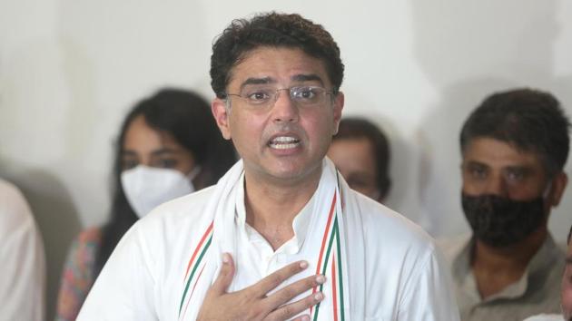Sachin Pilot.(HT Photo) Sachin Pilot.(HT Photo)