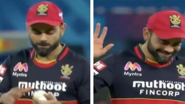 Virat Kohli nearly applies. (Twitter/Screenshot) Virat Kohli nearly applies. (Twitter/Screenshot)