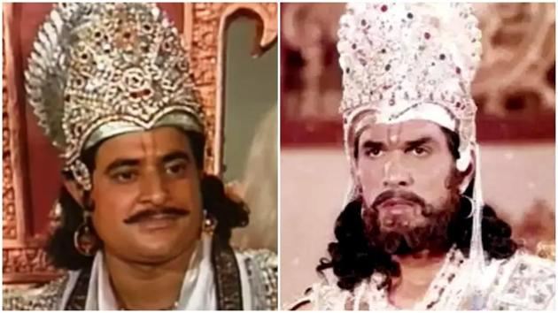 Gajendra Chauhan played Yudhishtir while Mukesh Khanna played Bhishma Pitamah on Mahabharat.