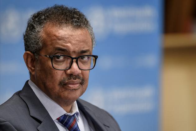 World Health Organization (WHO) Director-General Tedros Adhanom Ghebreyesus.(REUTERS) World Health Organization (WHO) Director-General Tedros Adhanom Ghebreyesus.(REUTERS)