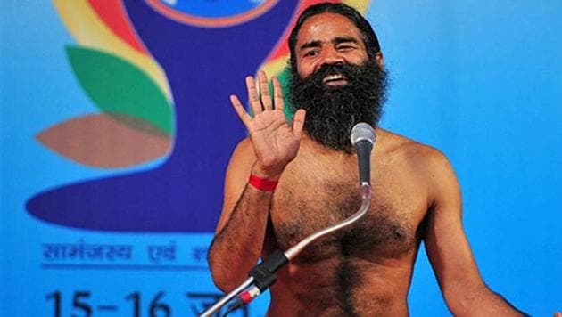 File photo: Yog guru Baba Ramdev. (Keshav Singh/HT Photo) File photo: Yog guru Baba Ramdev. (Keshav Singh/HT Photo)