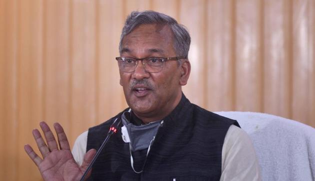File photo: Uttarakhand Chief Minister Trivendra Singh Rawat. (PTI) File photo: Uttarakhand Chief Minister Trivendra Singh Rawat. (PTI)