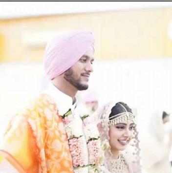 The ceremony was only attended by the couple’s respective parents and close family. (Instagram)