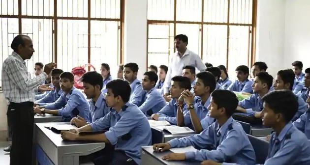 Schools have been given the option of calling in only a certain percentage of pupils at one time to avoid overcrowding (File photo for representation) Schools have been given the option of calling in only a certain percentage of pupils at one time to avoid overcrowding (File photo for representation)