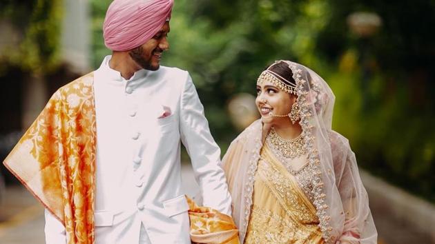 Niti Taylor took to her Instagram to announce her wedding to fiance Parikshit Bawa on August 13. (Instagram)