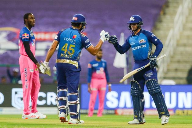 Rohit Sharma and Quinton de Kock. (IPL/Twitter)