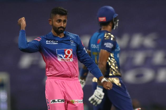 Shreyas Gopal celebrates. (RR/Twitter)
