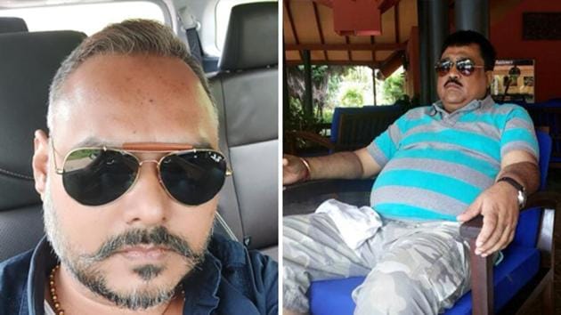 PK Dutta (R), a former IPS officer and BJP leader Diban Deka assured candidates job in lieu of money. (SOURCED) PK Dutta (R), a former IPS officer and BJP leader Diban Deka assured candidates job in lieu of money. (SOURCED)