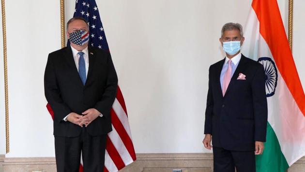 External affairs minister with US Secretary of State Mike Pompeo (@DrSJaishankar/Twitter Photo) External affairs minister with US Secretary of State Mike Pompeo (@DrSJaishankar/Twitter Photo)