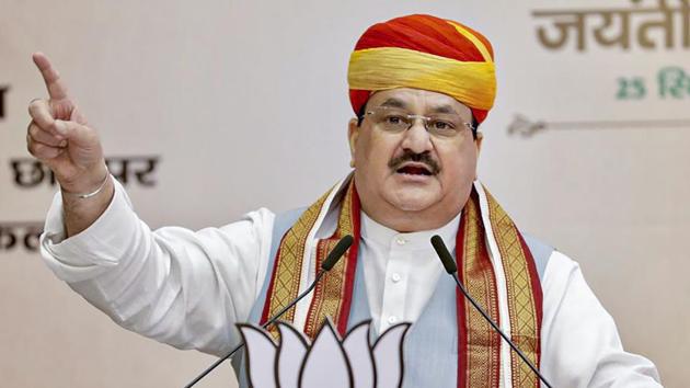 Chaired by Nadda, Tuesday’s meeting will also take stock of the party’s ties with its allies. (PTI) Chaired by Nadda, Tuesday’s meeting will also take stock of the party’s ties with its allies. (PTI)