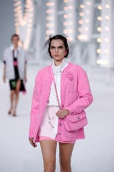 With most of Paris Fashion Week being pushed online, the entire event was live-streamed on all of social media. (REUTERS)