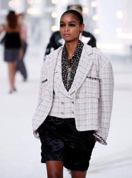 “Without redoing clothes exactly and falling into vintage, I wanted it to be very joyous and colourful and full of life.” - Virginie Viard said in an interview. (REUTERS)