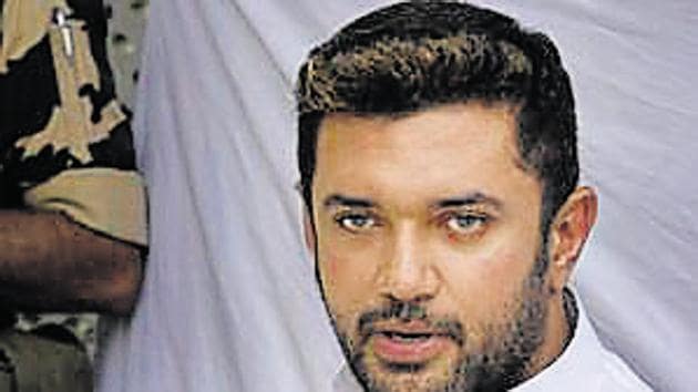 The LJP had on Sunday announced its decision to leave the National Democratic Alliance in Bihar, (NDA) saying it cannot accept Nitish Kumar’s leadership. (Hindustan Times) The LJP had on Sunday announced its decision to leave the National Democratic Alliance in Bihar, (NDA) saying it cannot accept Nitish Kumar’s leadership. (Hindustan Times)