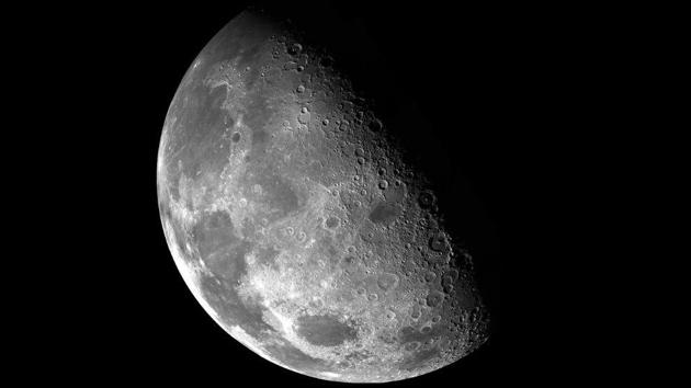 NASA shared this image of the Moon on Instagram. (Instagram/@NASA) NASA shared this image of the Moon on Instagram. (Instagram/@NASA)