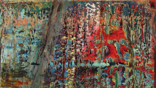 Gerhard Richter, “Abstraktes Bild (649-2),” 1987. (Bloomberg) Gerhard Richter, “Abstraktes Bild (649-2),” 1987. (Bloomberg)