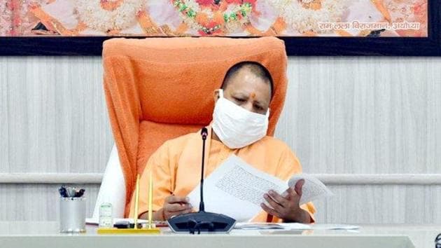 Chief minister Yogi Adityanath on Monday alleged that an international conspiracy was being hatched to destabilise his government, following its tough stand against anti-Citizenship Amendment Act (CAA) protests. (Photo @CMOfficeUP)