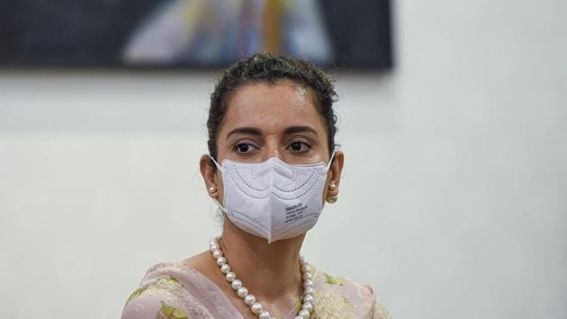 Kangana Ranaut is standing firm on her earlier statement.(PTI)