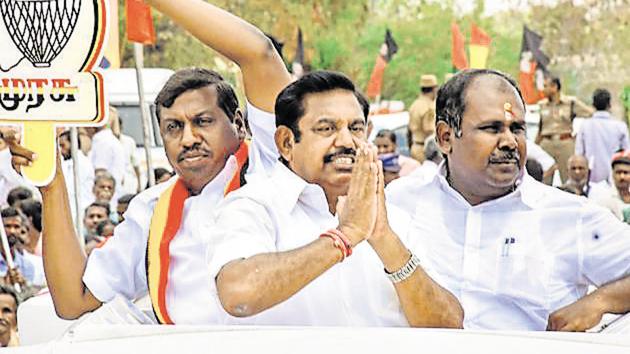 Chief Minister of Tamil Nadu Edappadi K Palaniswami.(PTI)