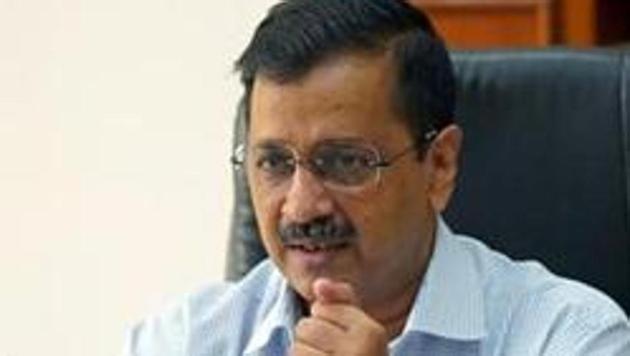 New Delhi, Oct 05 (ANI): Delhi Chief Minister Arvind Kejriwal addresses as he launches 'Yuddh, Pradushan Ke Viruddh', mega anti-pollution campaign in New Delhi on Monday. (ANI Photo) (ANI) New Delhi, Oct 05 (ANI): Delhi Chief Minister Arvind Kejriwal addresses as he launches 'Yuddh, Pradushan Ke Viruddh', mega anti-pollution campaign in New Delhi on Monday. (ANI Photo) (ANI)