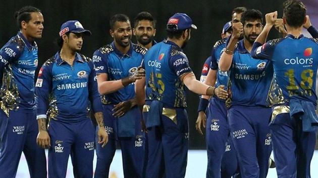 IPL 2020: Mumbai Indians player celebrate a wicket (BCCI Image) IPL 2020: Mumbai Indians player celebrate a wicket (BCCI Image)