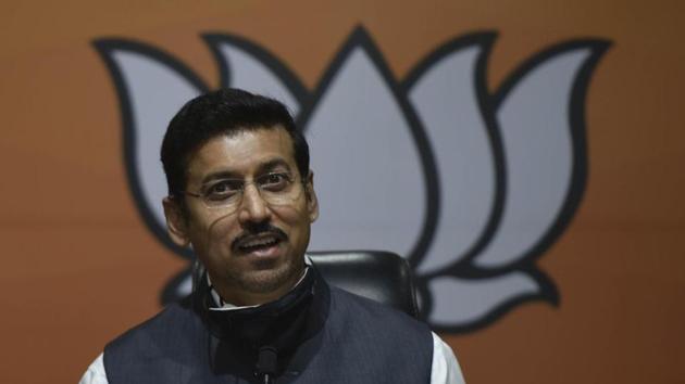 BJP National Spokesperson Rajyavardhan Singh Rathore(Vipin Kumar/ Hindustan Times)