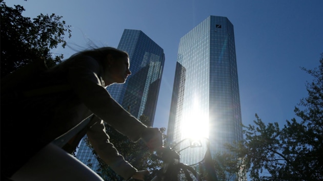 The headquarters of Germany’s Deutsche Bank are pictured in Frankfurt, Germany. (Reuters) The headquarters of Germany’s Deutsche Bank are pictured in Frankfurt, Germany. (Reuters)