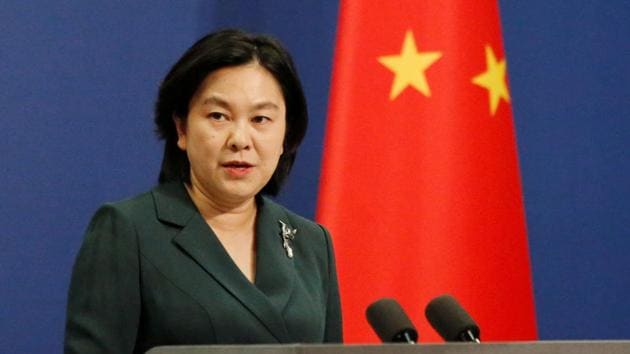 Chinese Foreign Ministry spokeswoman Hua Chunying attends a news conference in Beijing. (REUTERS)