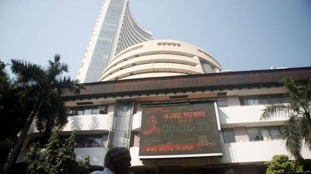 The 30-share index was trading 103.44 points or 0.26 per cent higher at 40,286.11, and the NSE Nifty rose 34.85 points or 0.29 per cent to 11,869.45. (REUTERS) The 30-share index was trading 103.44 points or 0.26 per cent higher at 40,286.11, and the NSE Nifty rose 34.85 points or 0.29 per cent to 11,869.45. (REUTERS)