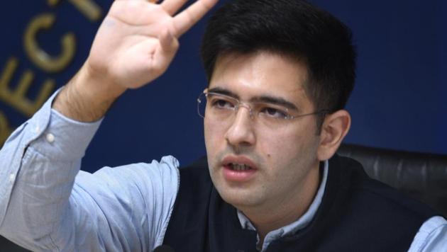AAP leader and national spokesperson Raghav Chadha (Arvind Yadav/HT photo) AAP leader and national spokesperson Raghav Chadha (Arvind Yadav/HT photo)
