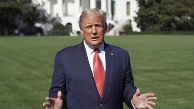 Donald Trump is unlikely to travel this weekend for campaign events (@realDonaldTrump via REUTERS) Donald Trump is unlikely to travel this weekend for campaign events (@realDonaldTrump via REUTERS)
