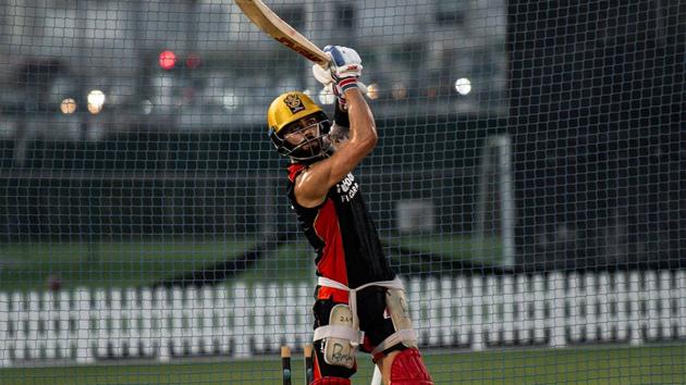 IPL 2020 CSK vs RCB Live Streaming: Virat Kohli in the nets. (IPL/Twitter) IPL 2020 CSK vs RCB Live Streaming: Virat Kohli in the nets. (IPL/Twitter)