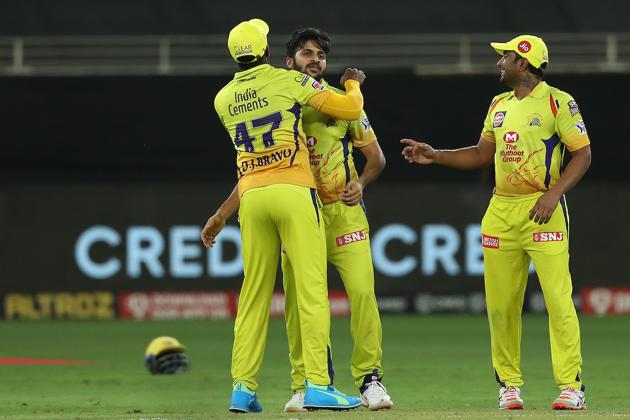 Shardul THakur celebrates. (IPL/Twitter)