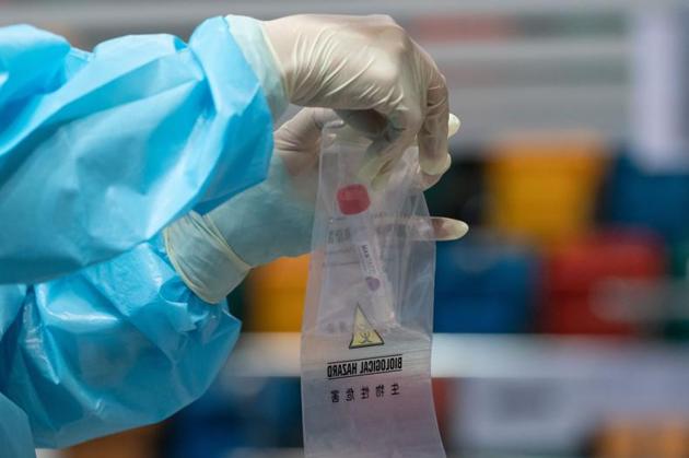 The district now has 587 active patients while the cumulative tally stands at 19,040. (REUTERS)