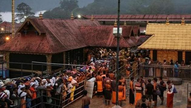 The Sabarimala Temple was closed for devotees on March 18, a week before the first lockdown was put in place. (REUTERS PHOTO.) The Sabarimala Temple was closed for devotees on March 18, a week before the first lockdown was put in place. (REUTERS PHOTO.)