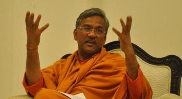 File photo: Uttarakhand chief minister Trivendra Singh Rawat.(HT Photo) File photo: Uttarakhand chief minister Trivendra Singh Rawat.(HT Photo)