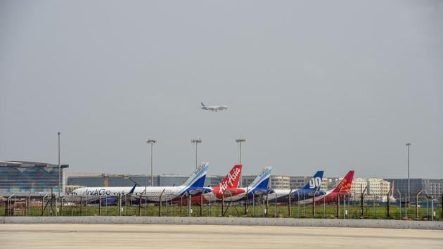 Private airlines will have to abide by the DGCA refund norms regarding tickets which have been cancelled owing to lockdown.(PTI) Private airlines will have to abide by the DGCA refund norms regarding tickets which have been cancelled owing to lockdown.(PTI)