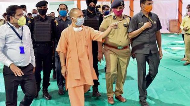 The changes in the security of Yogi Adityanath’s fleet has been done on the lines of PM Narendra Modi’s fleet’s security, said official. (PTI Photo/File/Representative) The changes in the security of Yogi Adityanath’s fleet has been done on the lines of PM Narendra Modi’s fleet’s security, said official. (PTI Photo/File/Representative)
