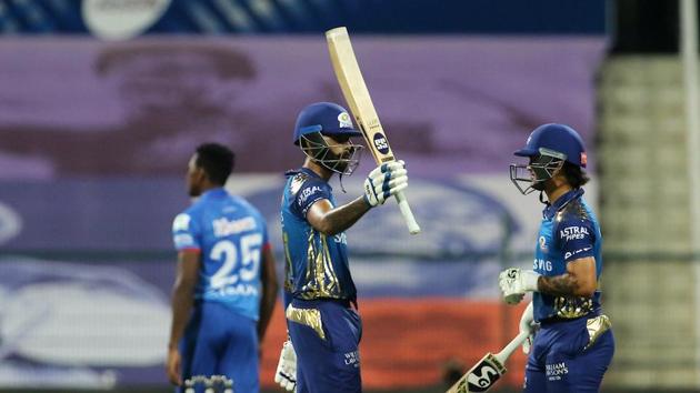 Mumbai Indians Suryakumar Yadav struck a half century. (IPL/Twitter) Mumbai Indians Suryakumar Yadav struck a half century. (IPL/Twitter)